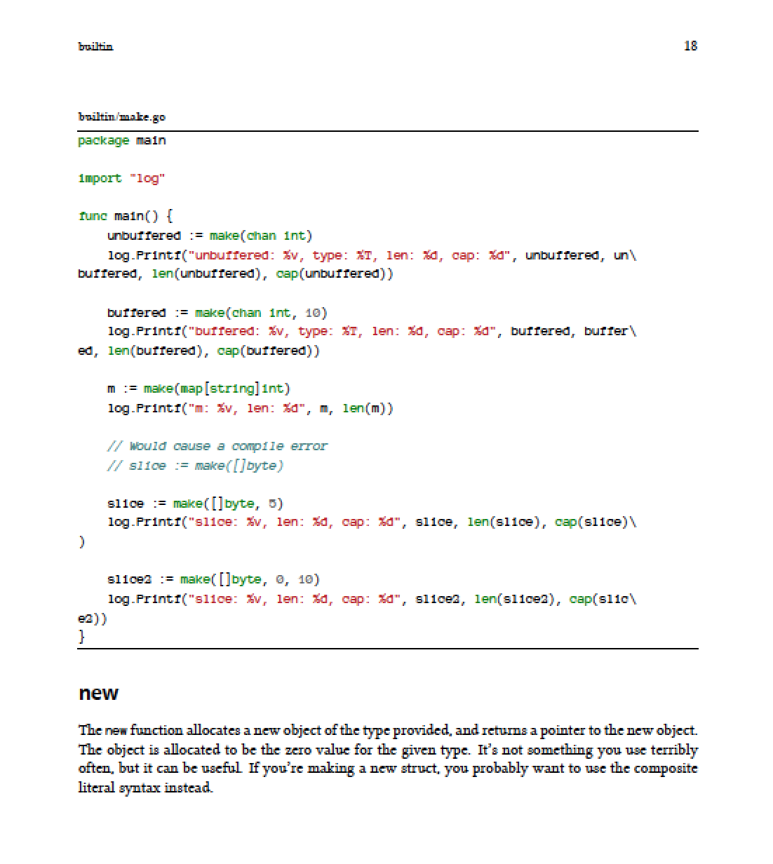 Example of inline code